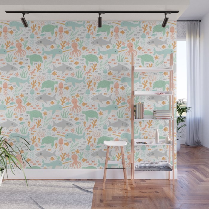 Under the Sea Wall Mural Gallery Image 1