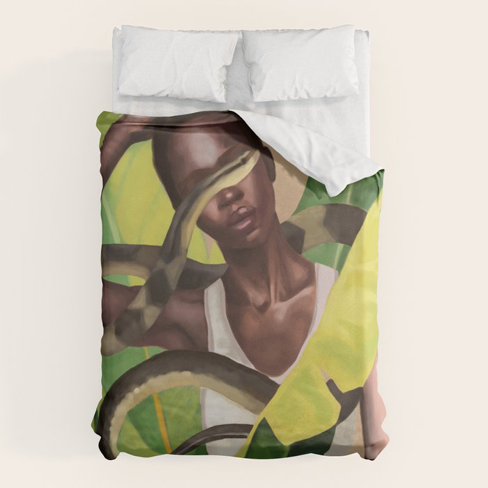 Into the Green Duvet Cover Gallery Image 6