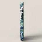 2021 Ski Stowe Vermont Vintage Poster  iPhone Case Gallery Image 2