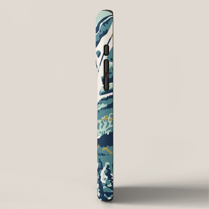 2021 Ski Stowe Vermont Vintage Poster  iPhone Case Gallery Image 2
