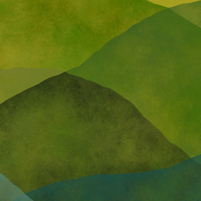 Abstract  Art Print - Watercolor Mountain #7 Coffee Mug Gallery Image 2