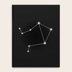 Libra Zodiac Star Constellation Line Art Black Notebook Gallery Image 4