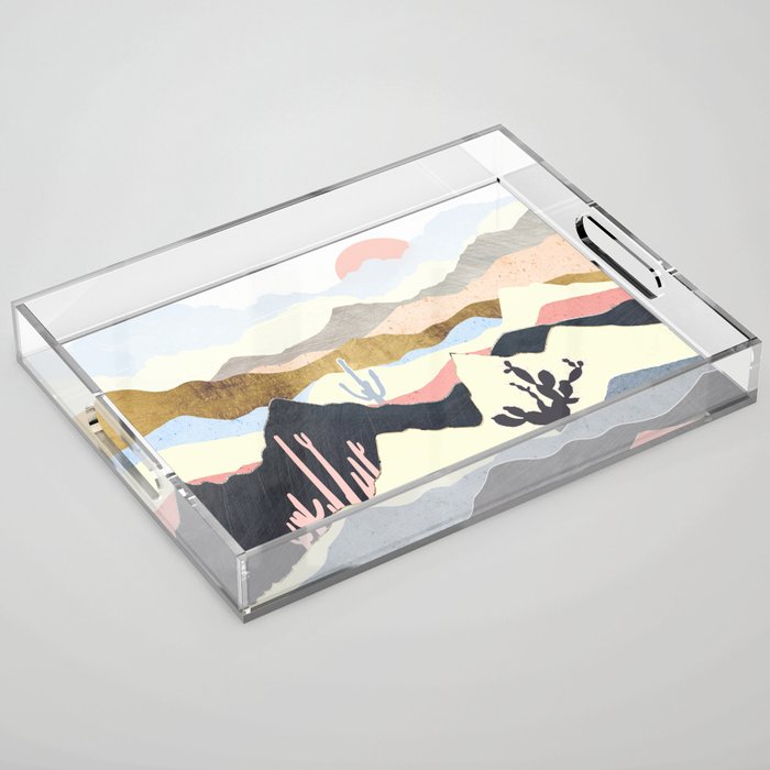 Desert Summer Acrylic Tray Gallery Image 1