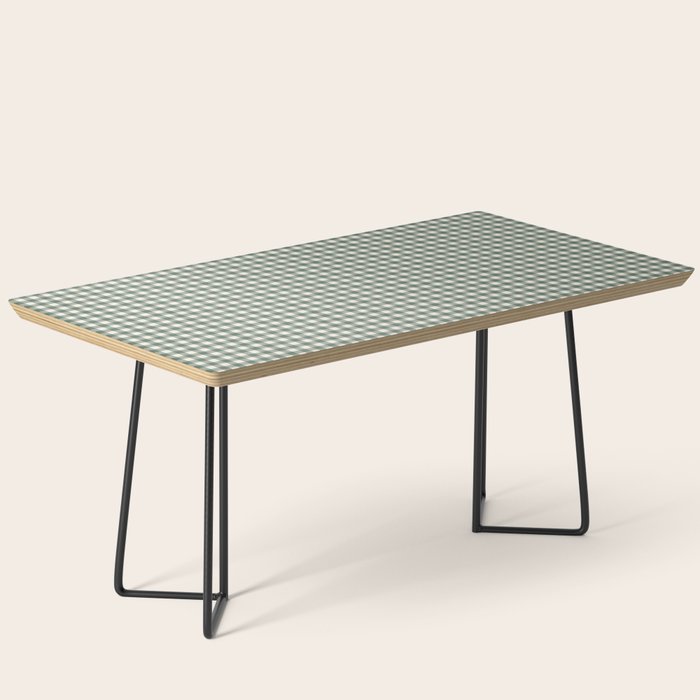 green gingham Coffee Table Gallery Image 1