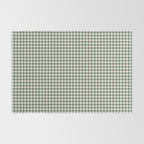 green gingham Rug Gallery Image 2