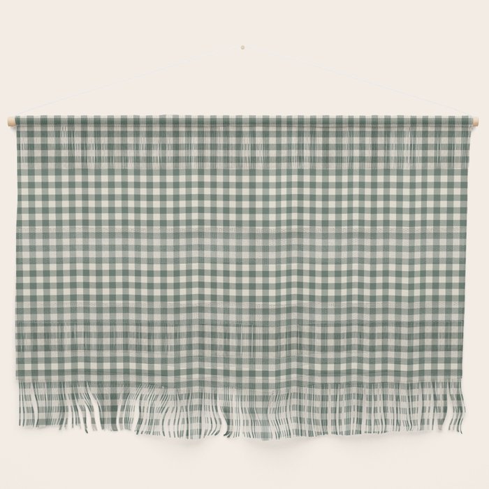 green gingham Wall Hanging Gallery Image 1
