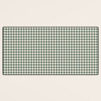 green gingham Desk Mat Gallery Image 3