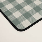 green gingham Desk Mat Gallery Image 4