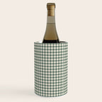 green gingham Wine Chiller Gallery Image 2