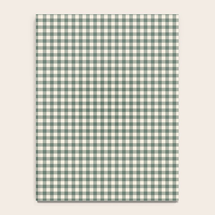 green gingham Notebook Gallery Image 4