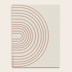Burnt Orange Line Art Notebook Gallery Image 4