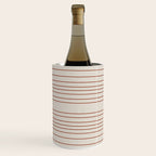 Burnt Orange Line Art Wine Chiller Gallery Image 2