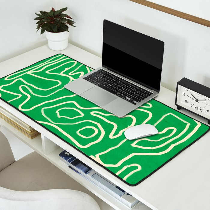Abstract line art 151 Desk Mat Gallery Image 2