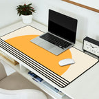 Sunrise / Sunset VI - Yellow & Black Desk Mat Gallery Image 2