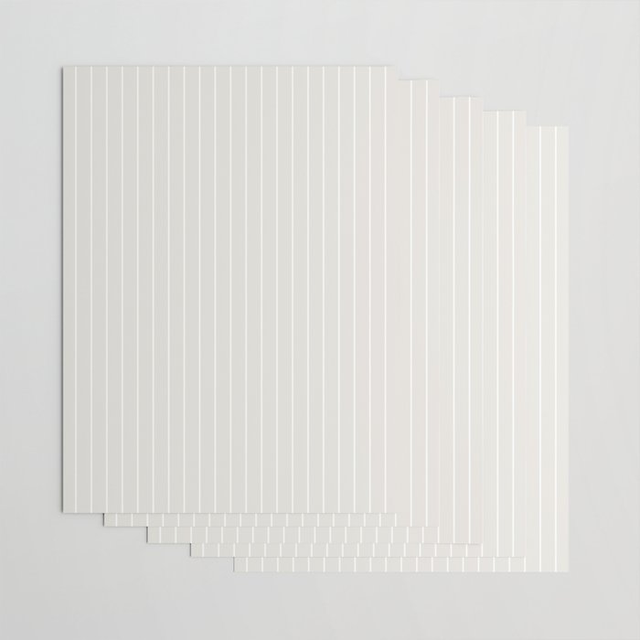 Minimal Arch II Natural Off White Modern Geometric Lines Wrapping Paper Gallery Image 3
