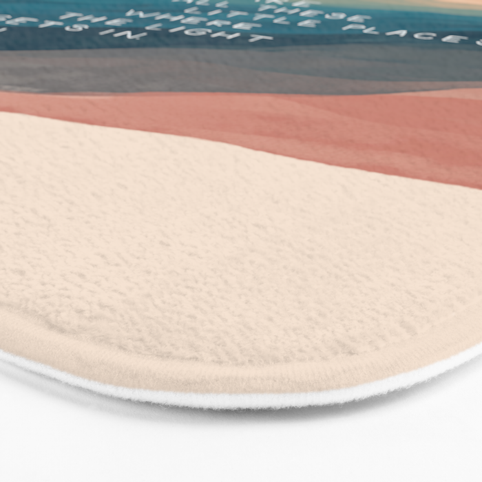 "Even Here, There Are All These Little Places Where The Light Gets In." Bath Mat Gallery Image 3