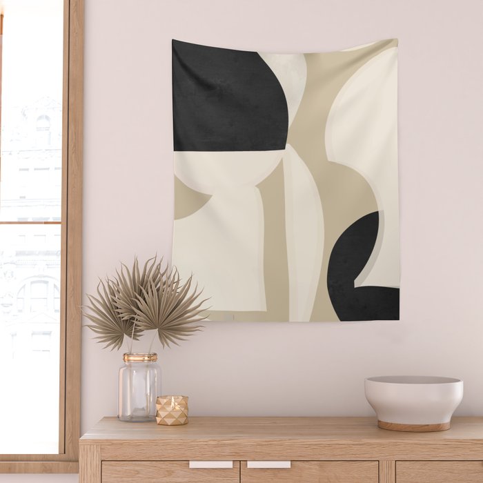 Minimal Abstraction 7 Wall Tapestry Gallery Image 2