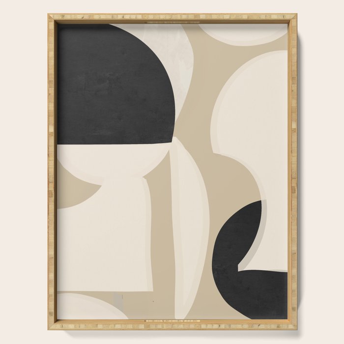 Minimal Abstraction 7 Serving Tray Gallery Image 1