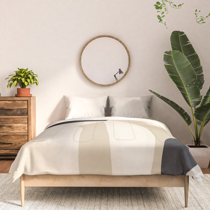 Minimal Abstraction 7 Comforter Gallery Image 3