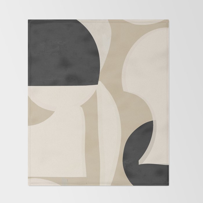Minimal Abstraction 7 Throw Blanket Gallery Image 2