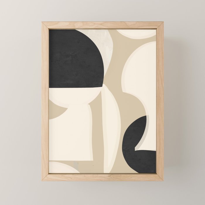 Minimal Abstraction 7 Mini Art Print Gallery Image 1