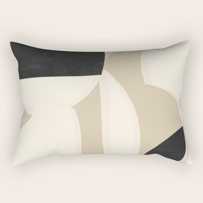 Minimal Abstraction 7 Rectangular Pillow Gallery Image 1