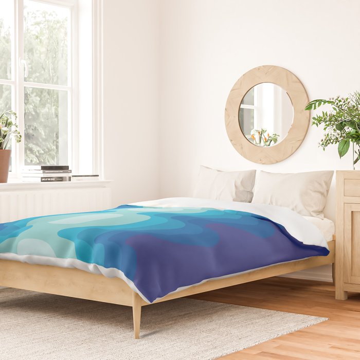 Ocean Echo Out Duvet Cover Gallery Image 2