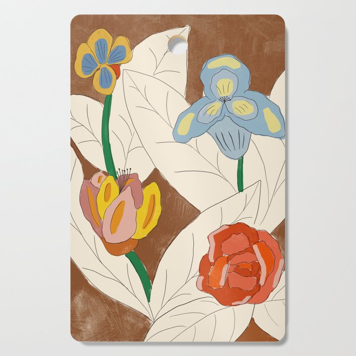 Florals Cutting Board Gallery Image 1