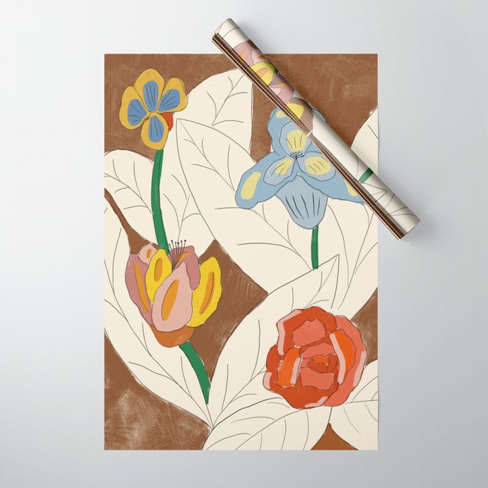 Florals Wrapping Paper Gallery Image 1