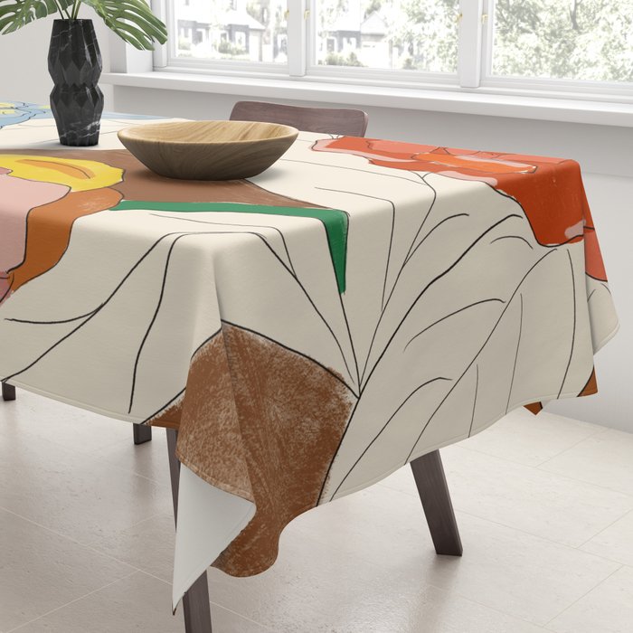 Florals Tablecloth Gallery Image 3