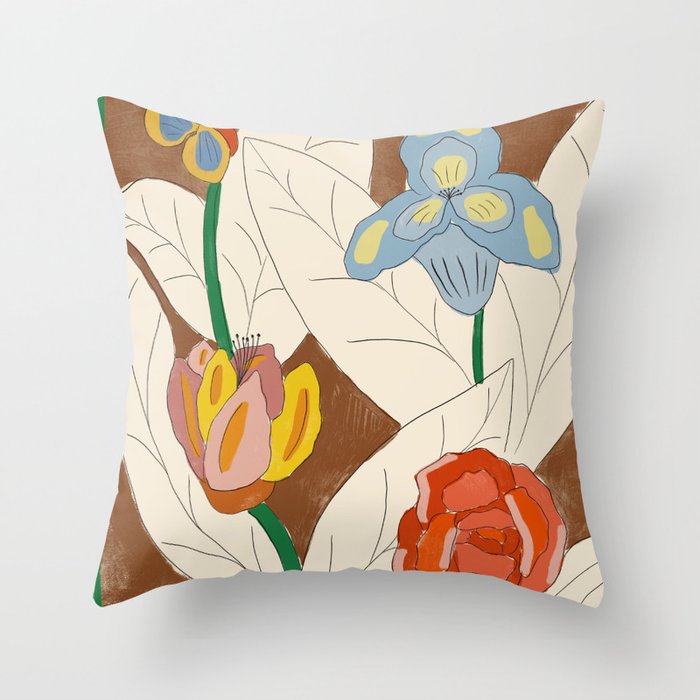 Florals Throw Pillow Gallery Image 6