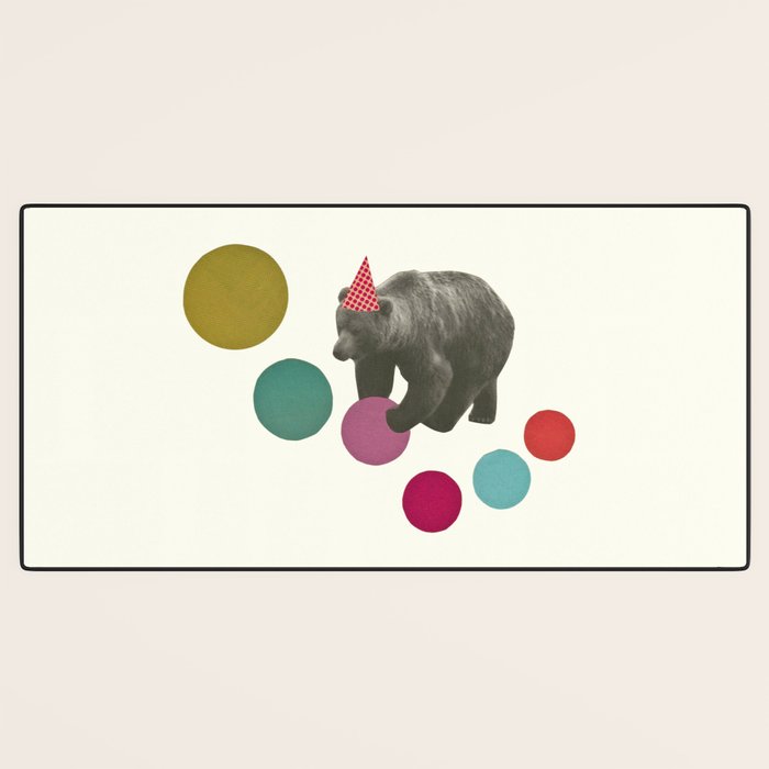 Birthday Bear Desk Mat Gallery Image 3