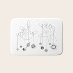 Solar System II Bath Mat Gallery Image 1