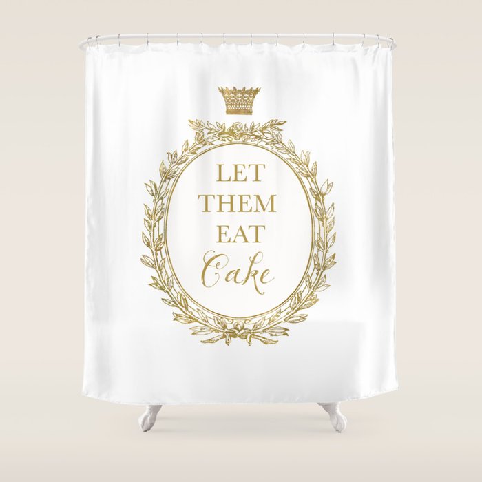 Let them eat cake Shower Curtain Gallery Image 1