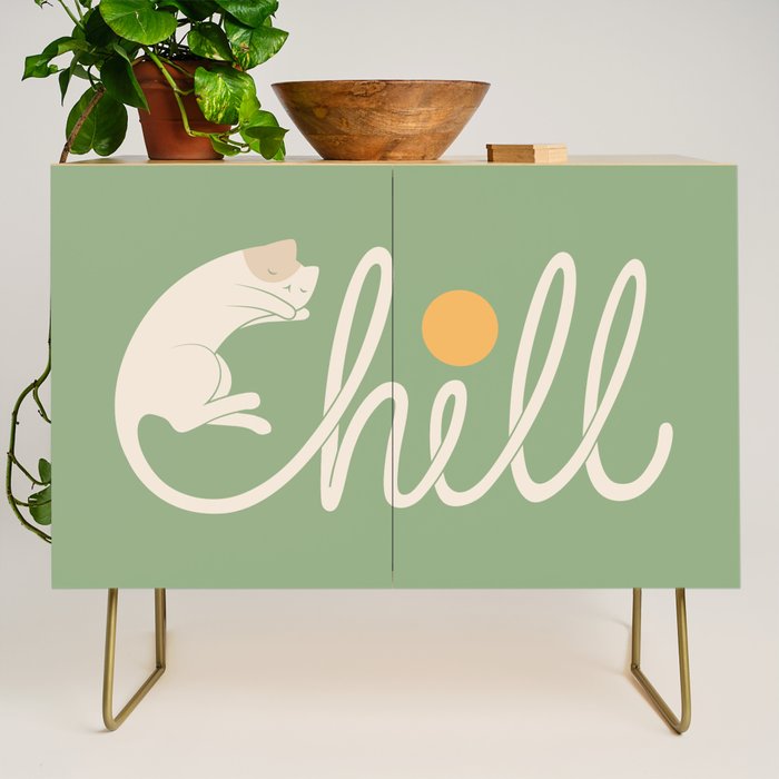 Cat Landscape 85: Chill Credenza Gallery Image 1