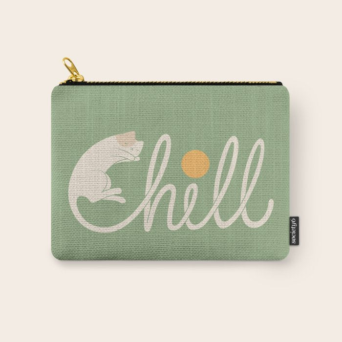 Cat Landscape 85: Chill Carry All Pouch Gallery Image 1
