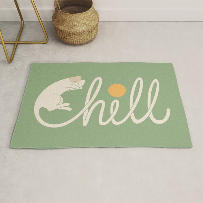Cat Landscape 85: Chill Rug Gallery Image 1