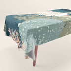 Peacock Garden II Tablecloth Gallery Image 1