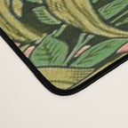 William Morris Pimpernel, green, William Morris floral design  Desk Mat Gallery Image 4