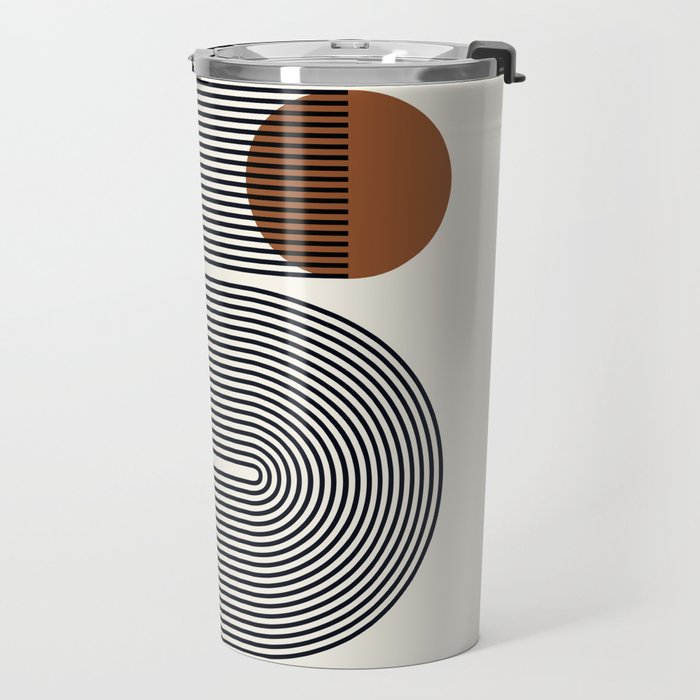 Abstraction_SUN_LINE_POP_ART_Minimalism_S001S Travel Mug Gallery Image 2