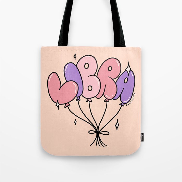 Libra Balloons Tote Bag Gallery Image 1