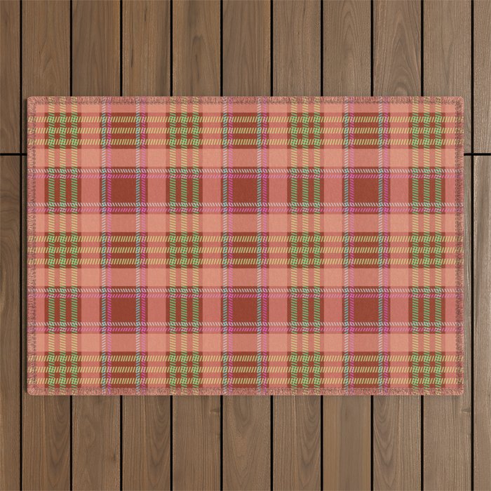 Modern Charm Plaids Outdoor Rug Gallery Image 1