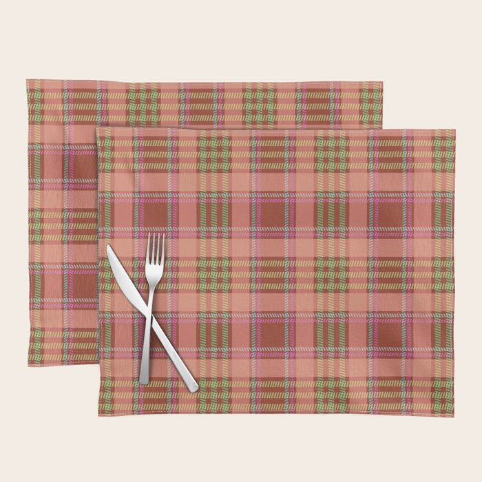 Modern Charm Plaids Placemat Gallery Image 1