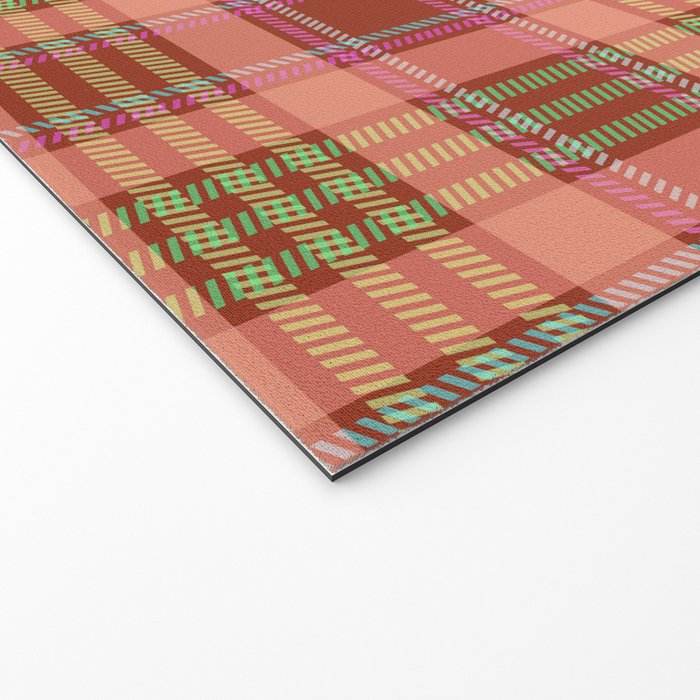 Modern Charm Plaids Welcome Mat Gallery Image 2