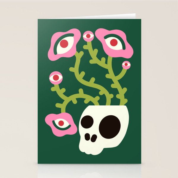 Spooky Flower Ideas Stationery Card Gallery Image 2