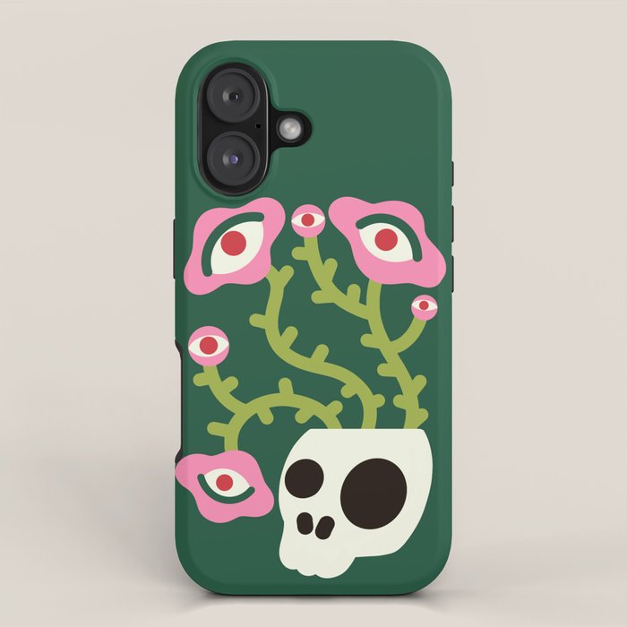 Spooky Flower Ideas iPhone Case Gallery Image 1