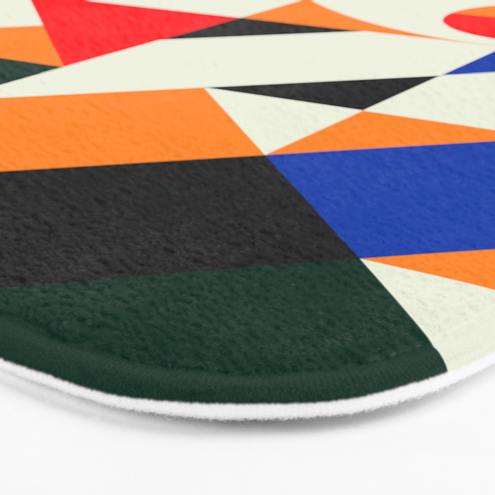 Modern Geometrics Bath Mat Gallery Image 3