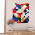 Modern Geometrics Wall Tapestry Gallery Image 2