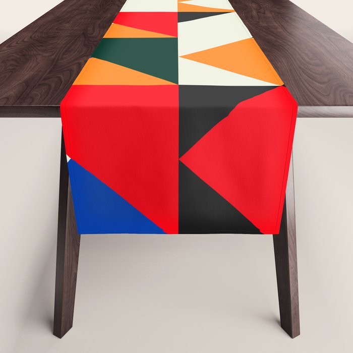 Modern Geometrics Table Runner Gallery Image 1