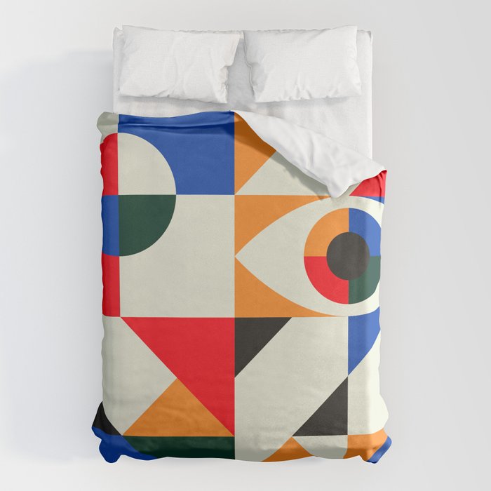 Modern Geometrics Duvet Cover Gallery Image 6